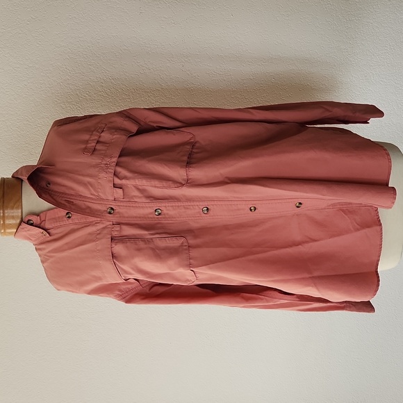L.L. Bean Other - LL Bean Buzz Off Salmon Button Down Long Sleeve Shirt